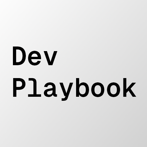 Dev Playbook
